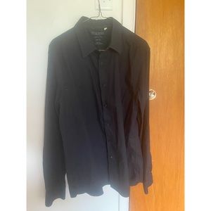 Guess men’s dress shirt XL black